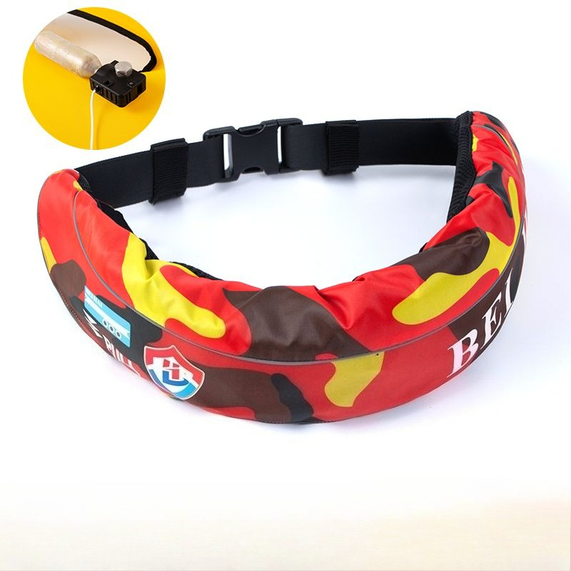 Life Jacket Buoyancy - Adult Fishing Lifesaving Waist Belt Safety