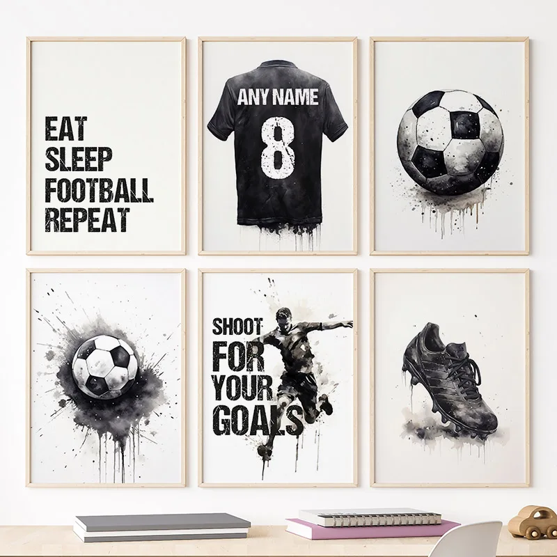 Custom Name Soccer Jersey Kids - Aqua Sports Club 评论和价格