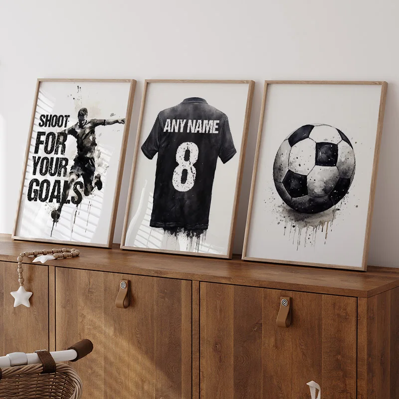 Custom Name Soccer Jersey Kids - Aqua Sports Club 评论和价格